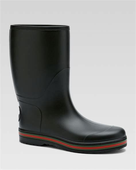 gucci rain boots for men.